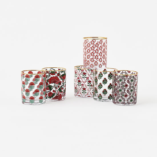 180 Degrees Spice Trail Glasses - Set of 6