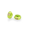 Covet Chromatic Green Huggie Earrings