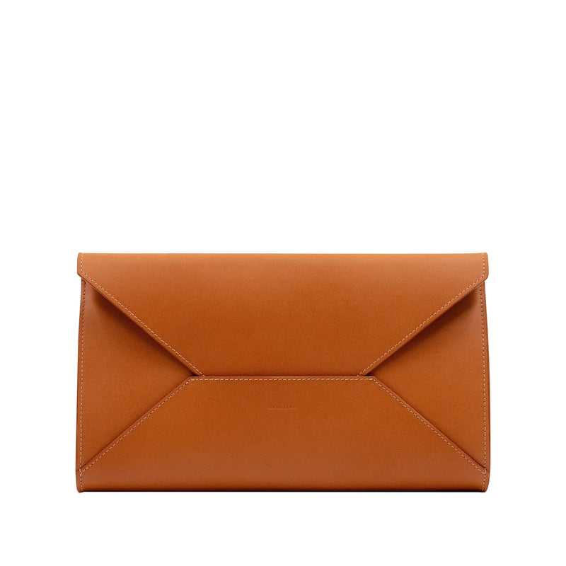Gabuteau Tan Eva Clutch