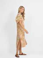 Las Surenas Rose Italian Coast Dress