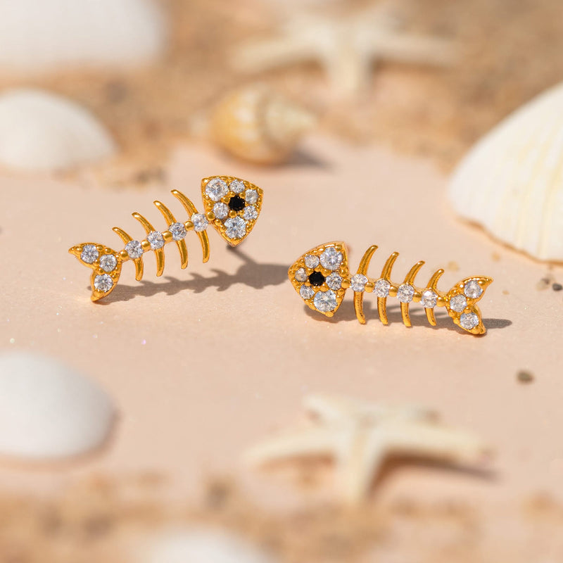 Girls Crew Bone to Pick Earrings