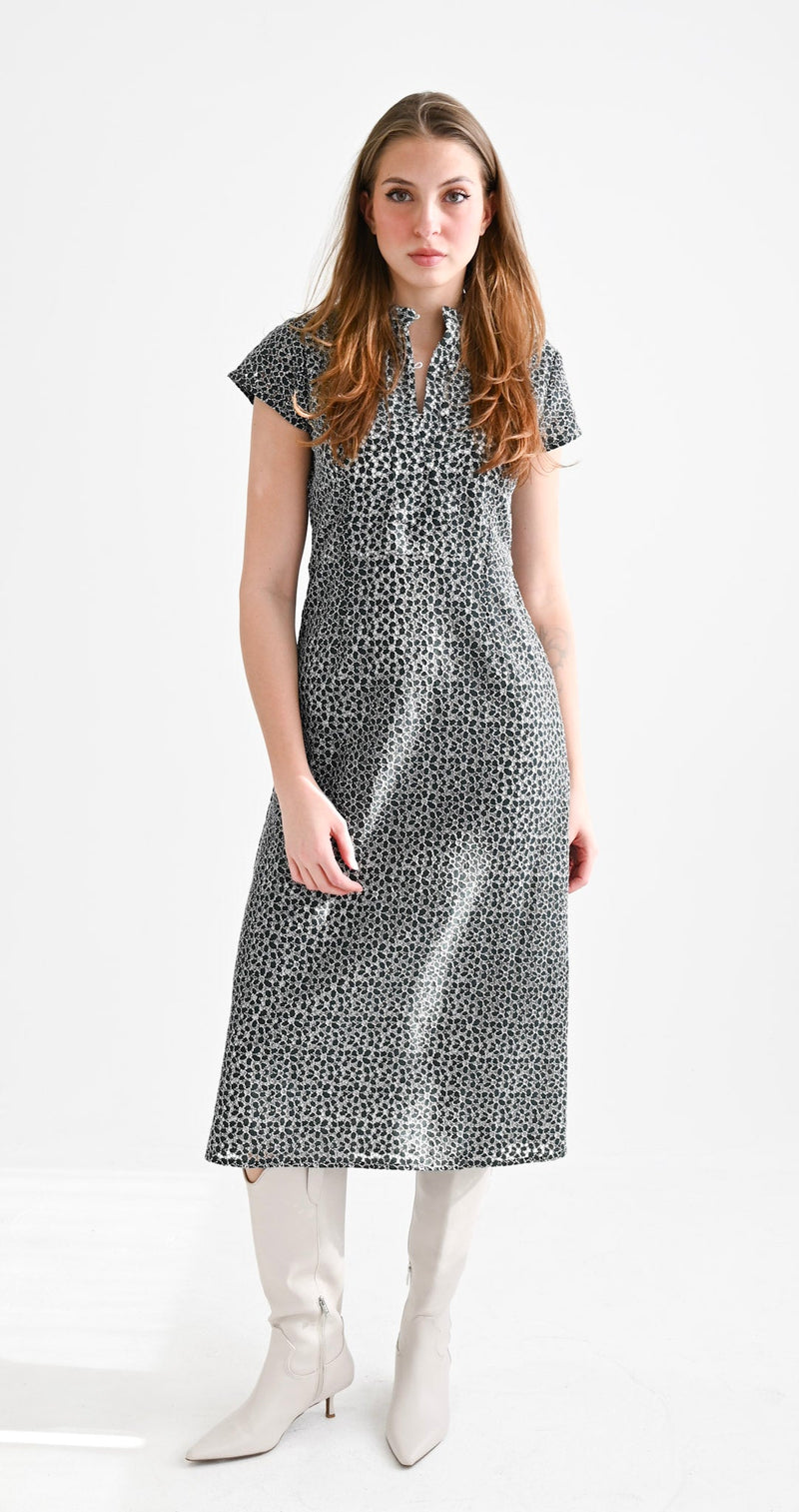Never A Wallflower Column Dress