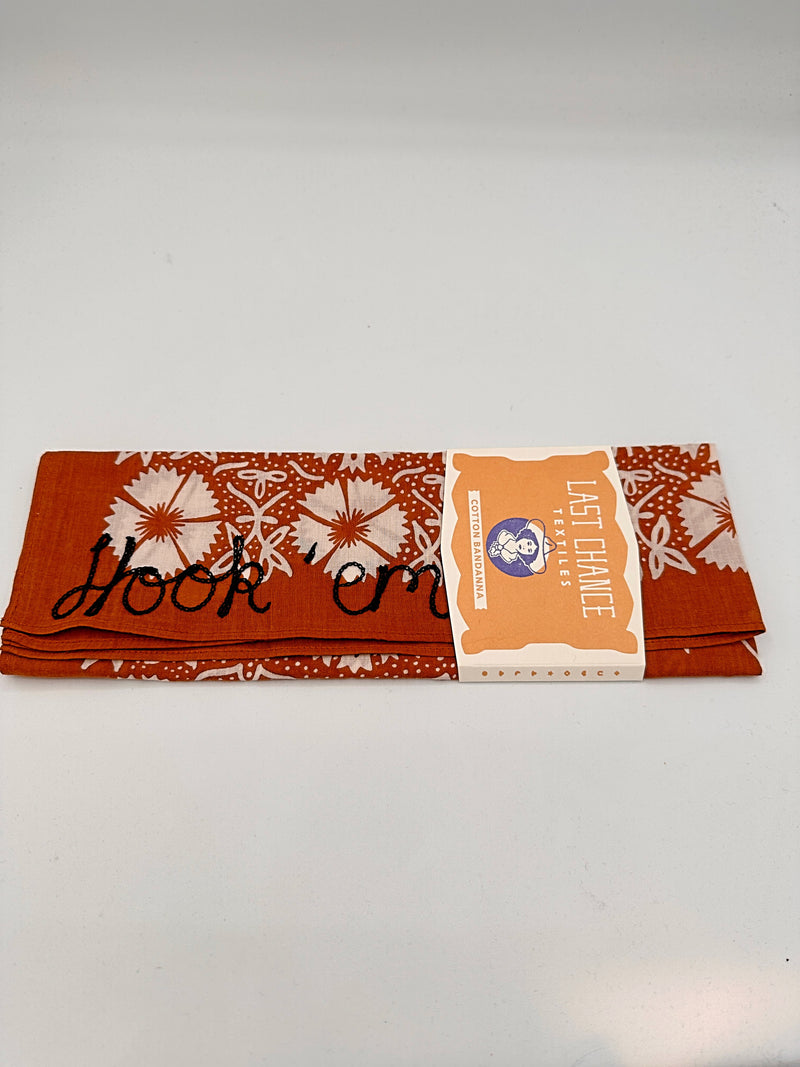 Last Chance Textiles Hook 'Em Scarf