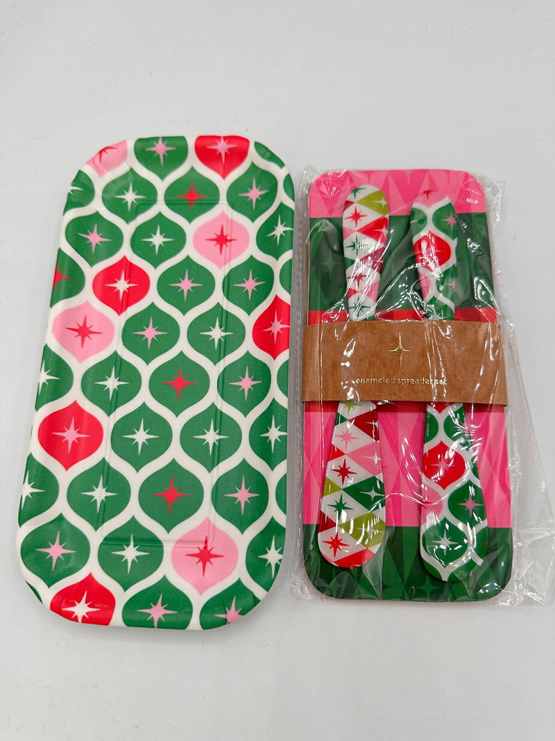 180 Degrees Tray & Spreader Gift Set