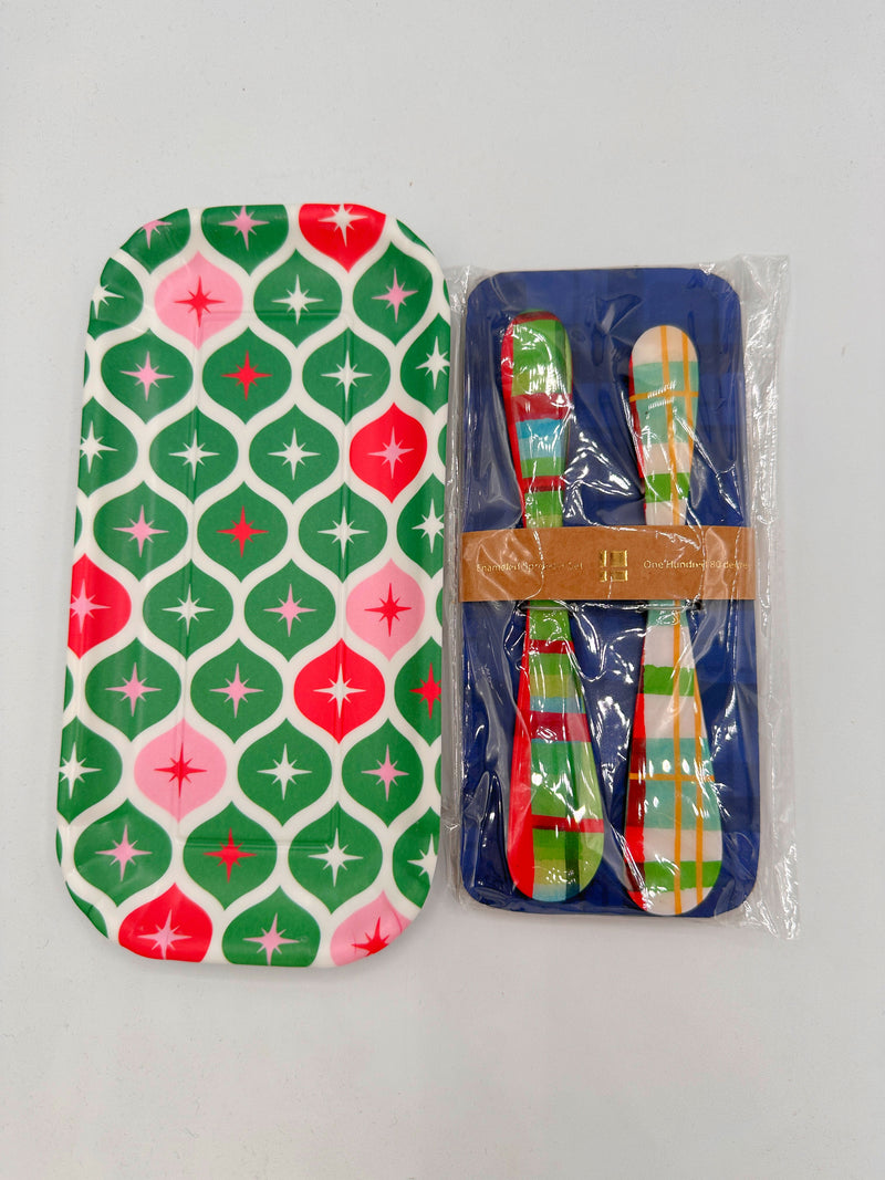 180 Degrees Tray & Spreader Gift Set