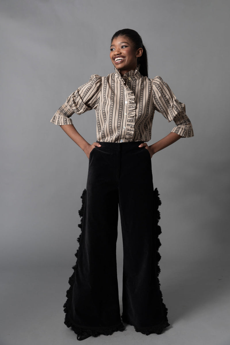 Hope for Flowers Frilled Shirt