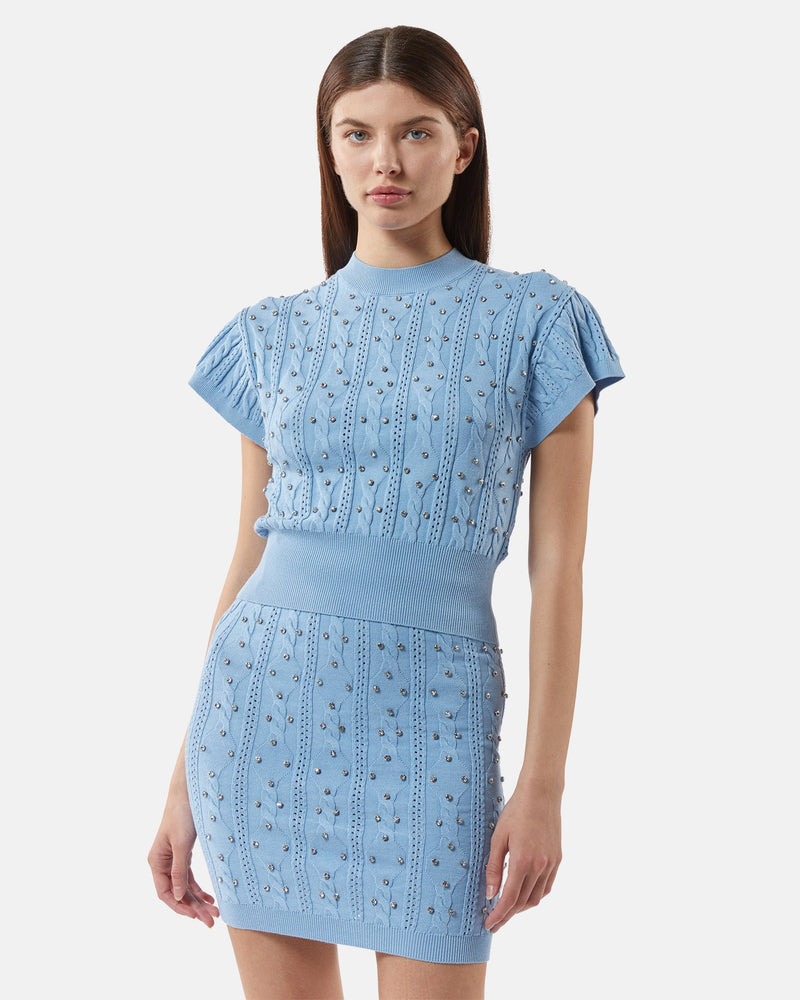 Silvian Heach Studded Top