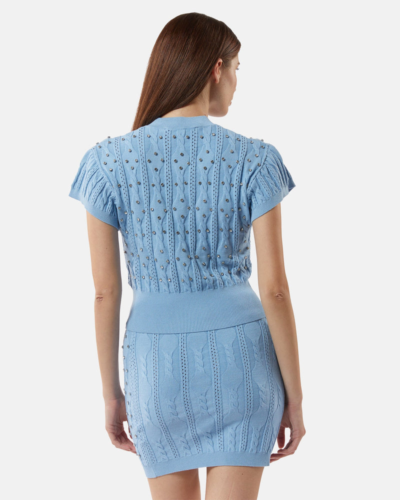 Silvian Heach Studded Top