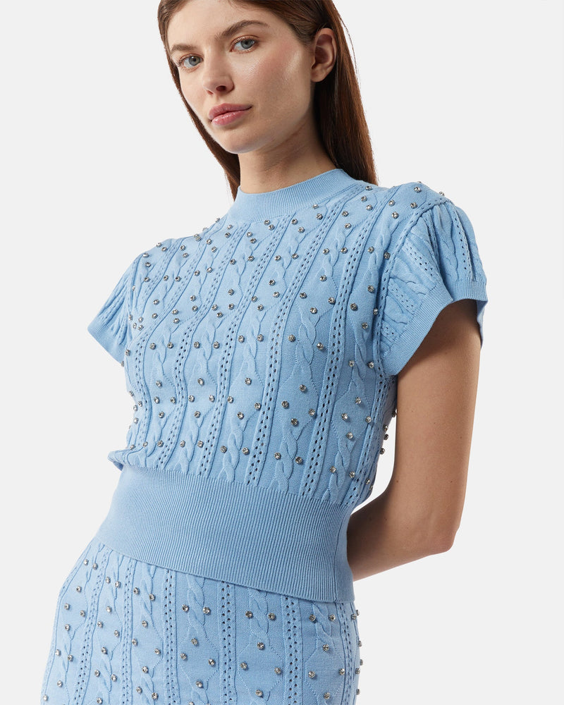 Silvian Heach Studded Top