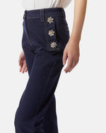 Silvian Heach Embroidered Jeans