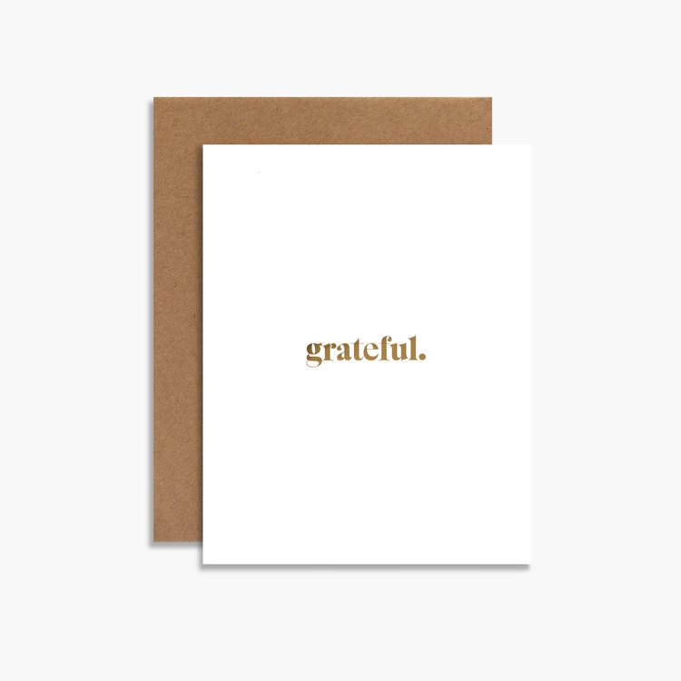 Grateful Card