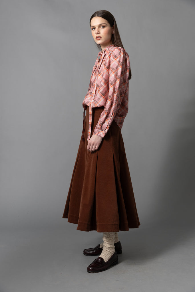 Hope for Flowers Box Pleat Skirt