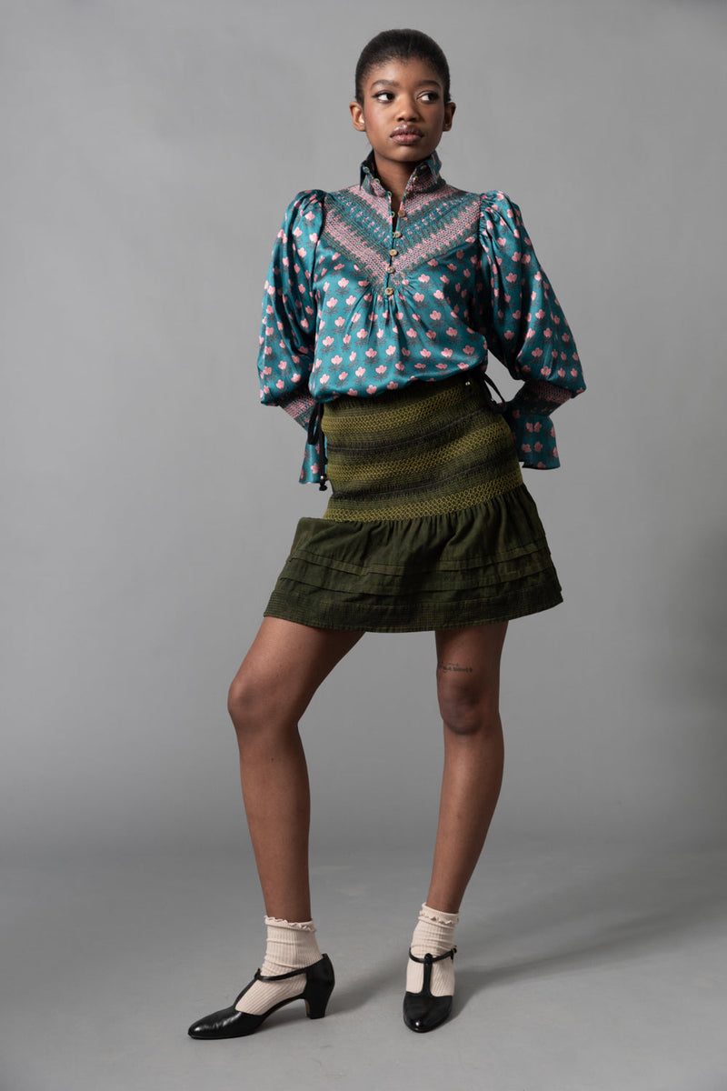 Hope for Flowers Smocked Skirt
