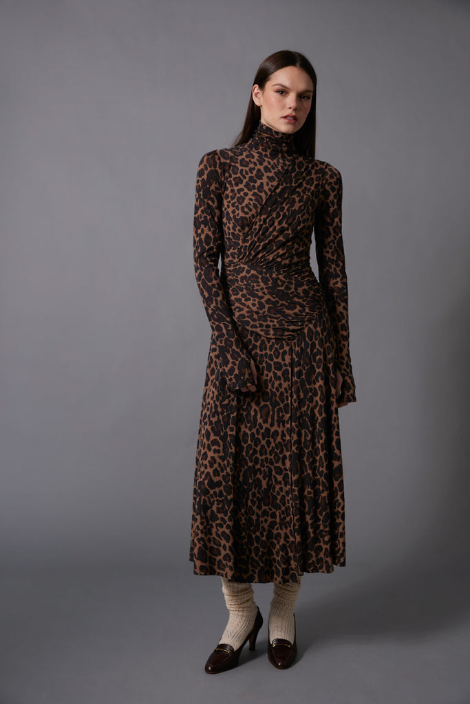 Hope for Flowers Draped Turtle Dress