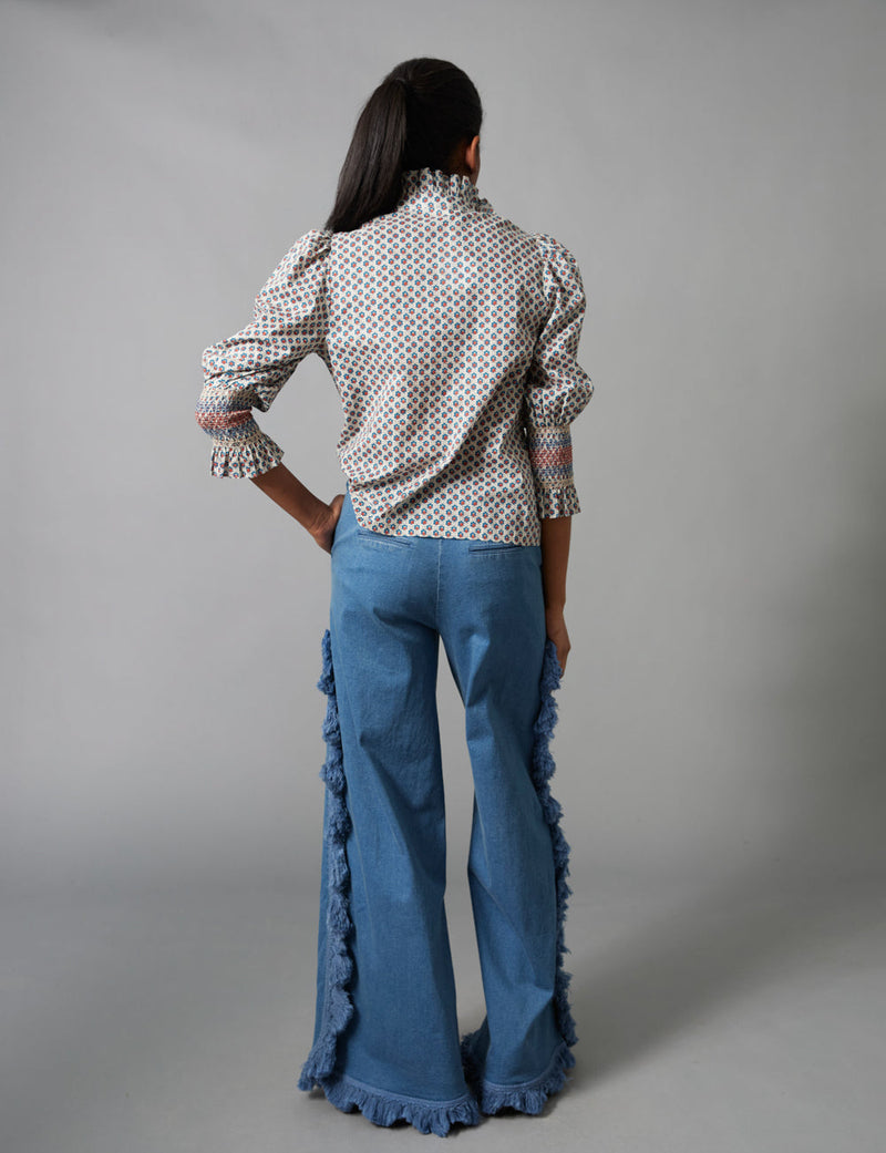 Hope for Flowers Frilled Shirt