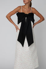 STELLA NOVA Heart Printed Bow Dress