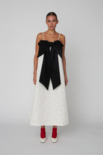 STELLA NOVA Heart Printed Bow Dress