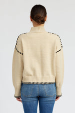 En Saison Merril Whipstitch Sweater