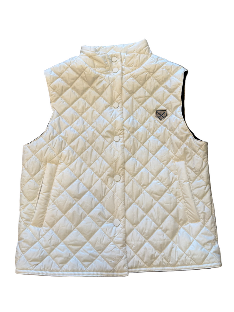 Powder Puff Collection White Vest
