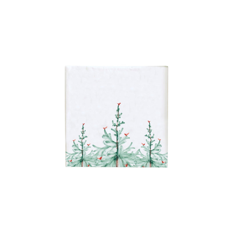 VIETRI Lastra Holiday Cocktail Napkins