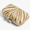 Pamela Munson Le Zoo Gold Clutch
