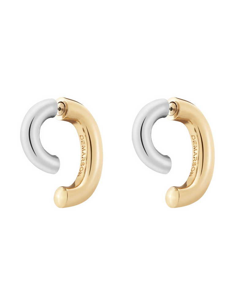 DEMARSON Luna Tubular Earrings