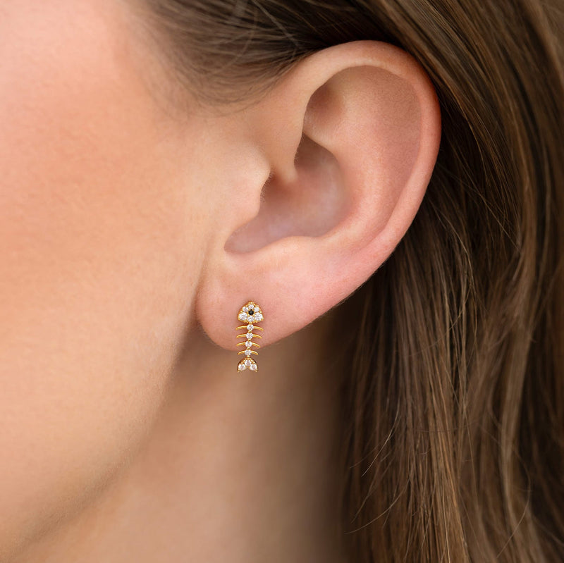 Girls Crew Bone to Pick Earrings