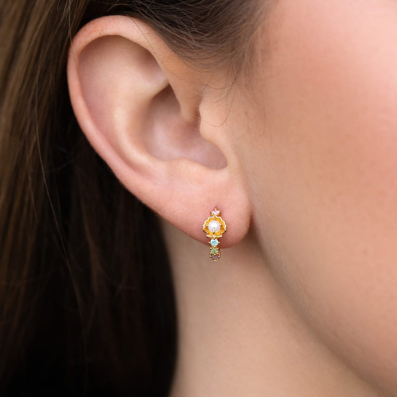 Girls Crew Saltwater Pearl Earrings