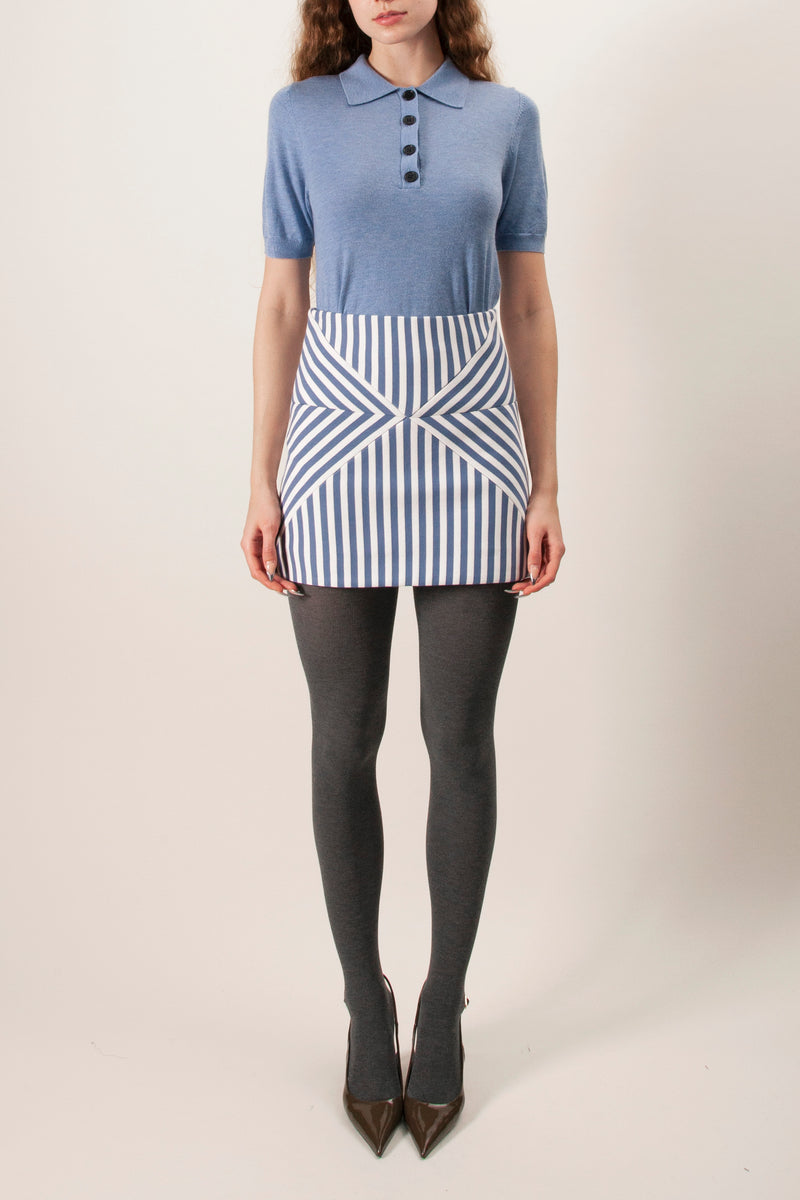 Maude Club Half Button Polo Top