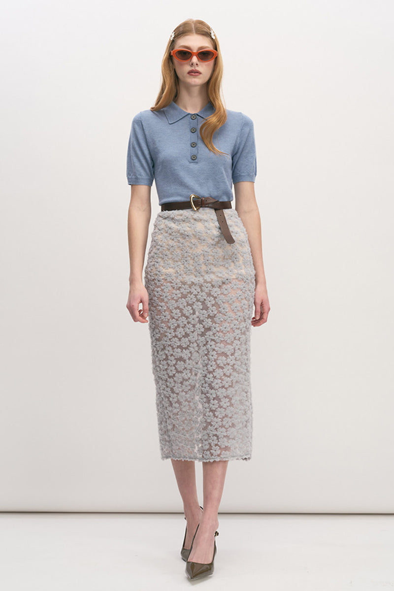 Maude Club Tulle Flower Skirt