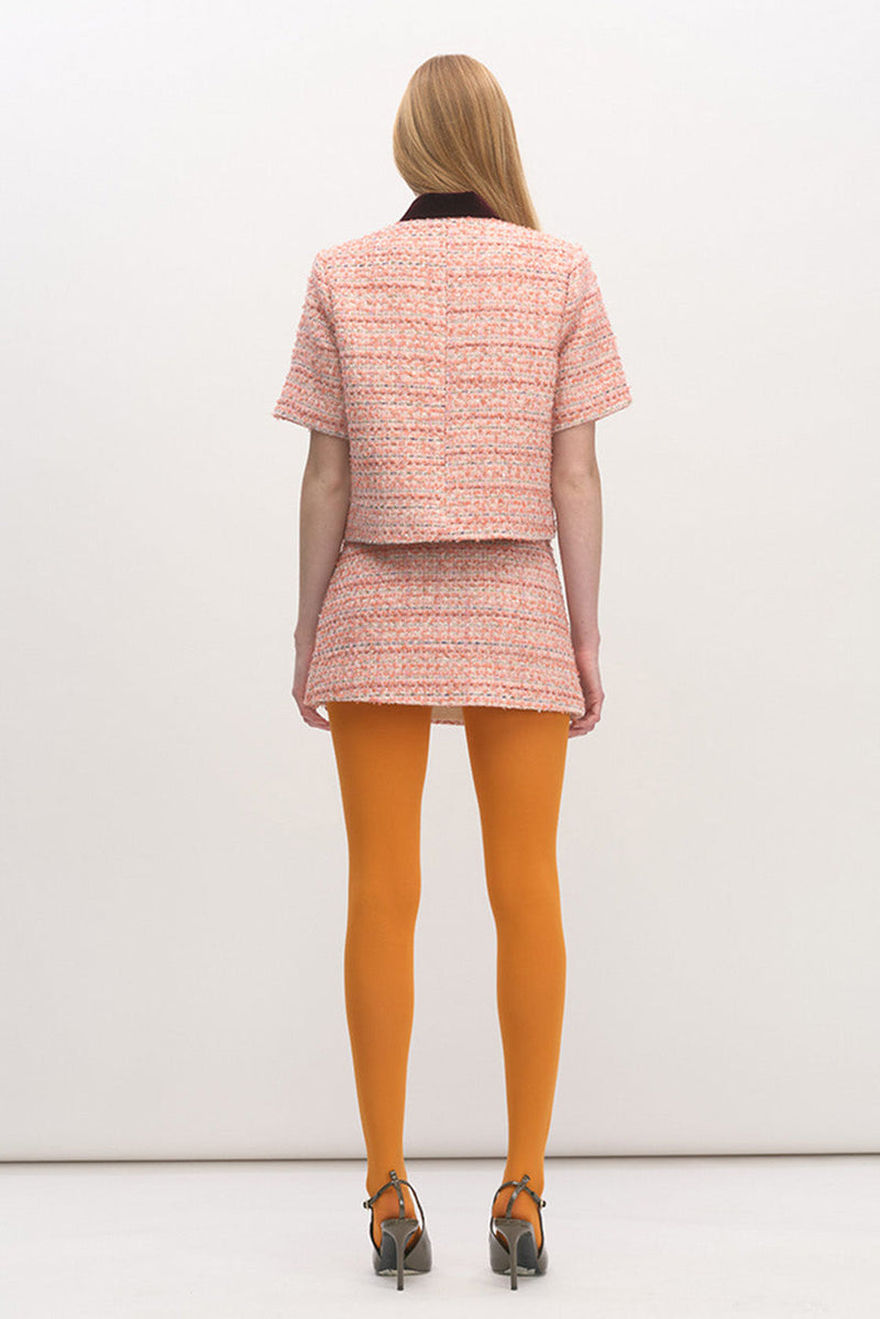 Maude Club Boucle Skirt