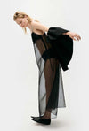 Silk Laundry Organza Cape