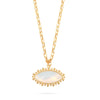 Talis Chain Opal Eye Necklace