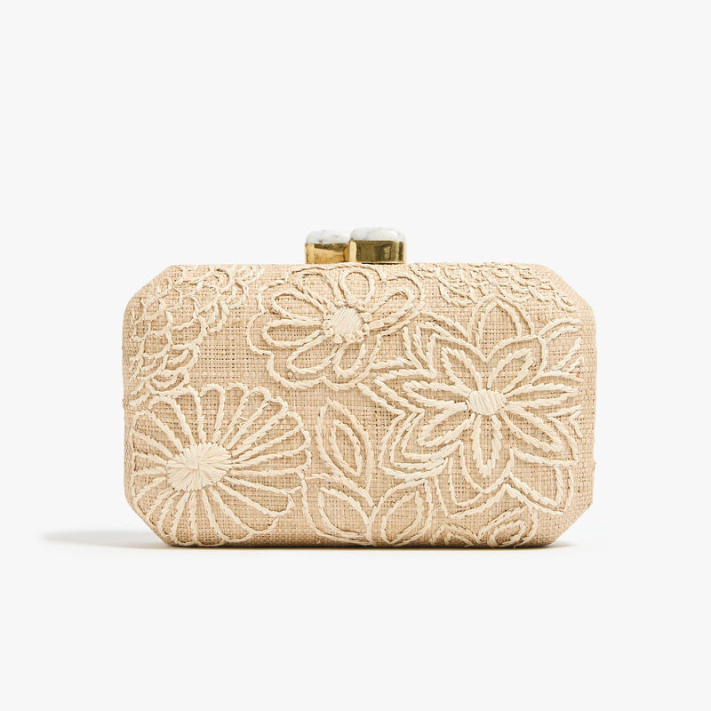 Pamela Munson Vintage Lace Clutch