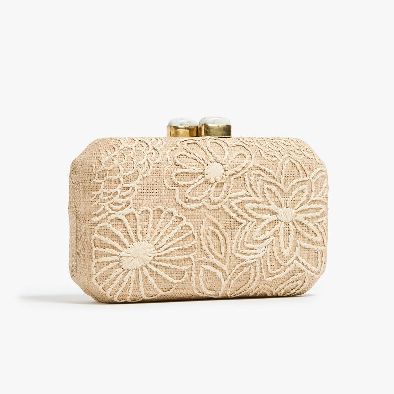 Pamela Munson Vintage Lace Clutch
