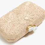 Pamela Munson Vintage Lace Clutch
