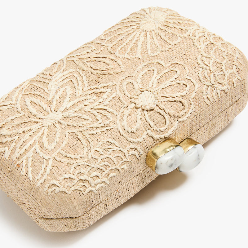 Pamela Munson Vintage Lace Clutch
