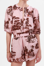 Las Surenas Rose Landscape Shirt