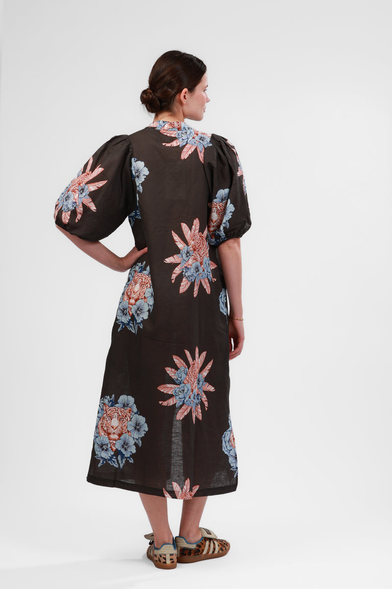 Las Surenas Tiger Bloom Dress