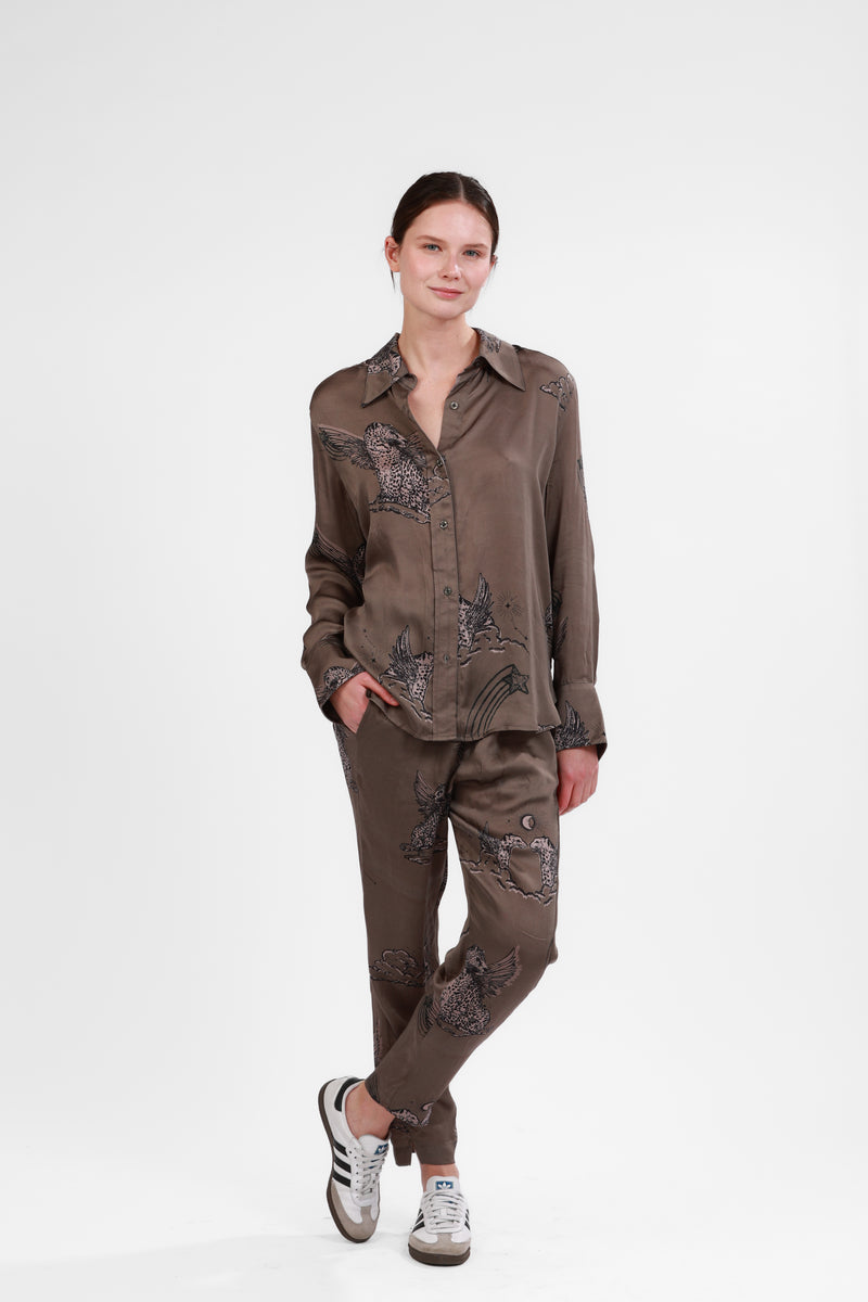Las Surenas Green Astrology Shirt