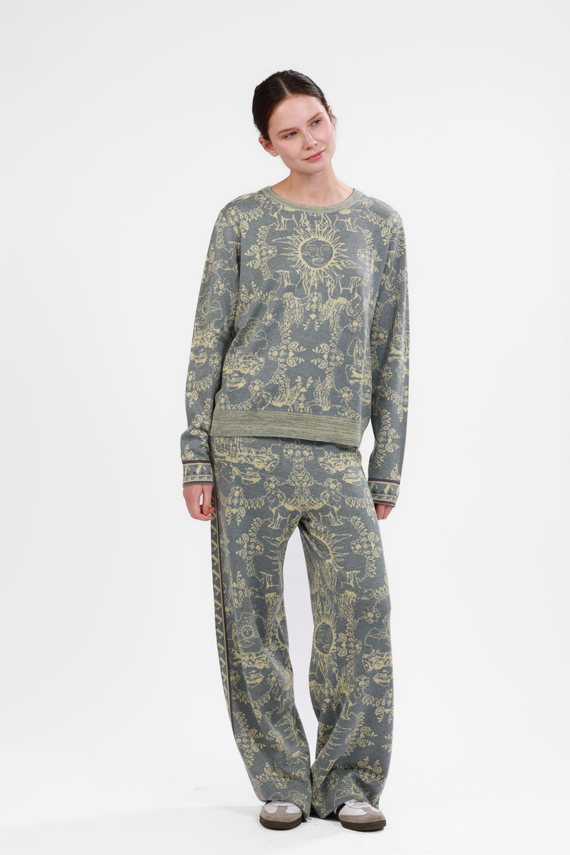 Las Surenas Gray Italian Coast Pant