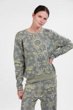 Las Surenas Gray Italian Coast Sweater