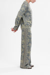 Las Surenas Gray Italian Coast Pant