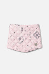 Powder Puff Collection Pink Bandana Scarf