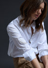PURPLEMAROON Gathered Embroidered Shirt