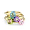 Covet Chromatic Color Stack Ring Set