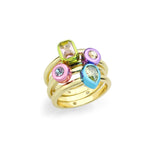 Covet Chromatic Color Stack Ring Set