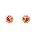 SENDA Moon Studd Earrings