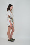 Las Sureñas White Bali Tiger Shirt