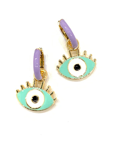 Theia Zoey Evil Eye Earrings